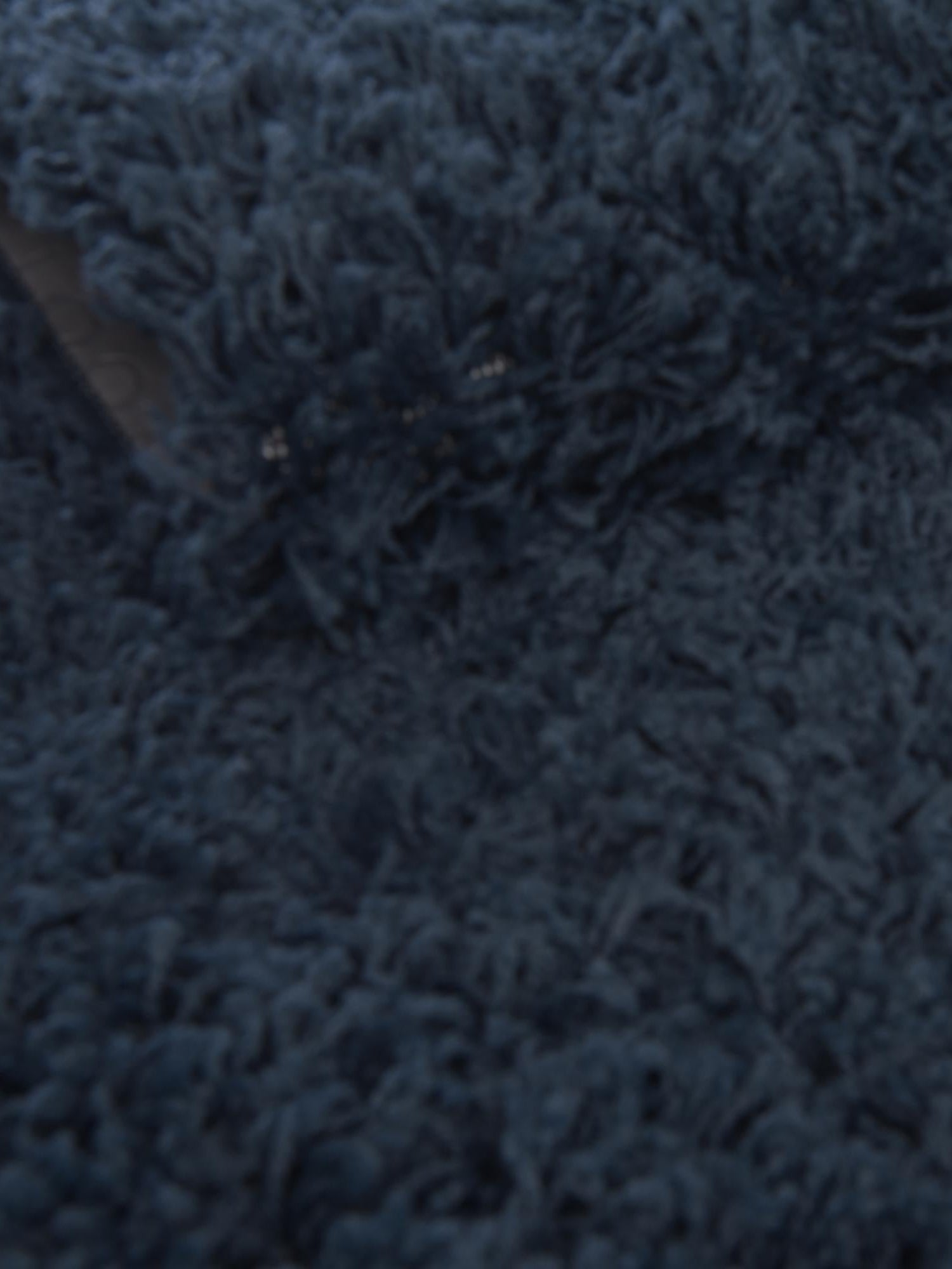 Sapphire Blue 2' 7 x 10' Solid Shag Runner Area Rug Thick Soft Touch Fluffy & Plush Shaggy Pile Durable Minimalist Carpet for Classic Interior Design for Sale at Rug Engine