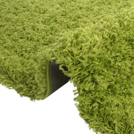 Grass Green 3' 1 x 5' 3 Solid Shag Rectangle Area Rug Thick Soft Touch Fluffy & Plush Shaggy Pile Durable Minimalist Carpet for Classic Interior Design for Sale at Rug Engine