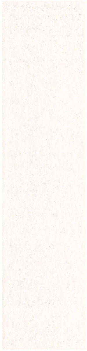 Snow White 2' 7 x 10' Solid Shag Runner Area Rug Thick Soft Touch Fluffy & Plush Shaggy Pile