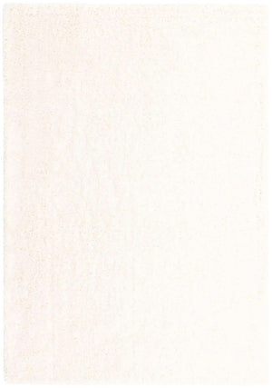 Snow White 7' 1 x 10' Solid Shag Rectangle Rug