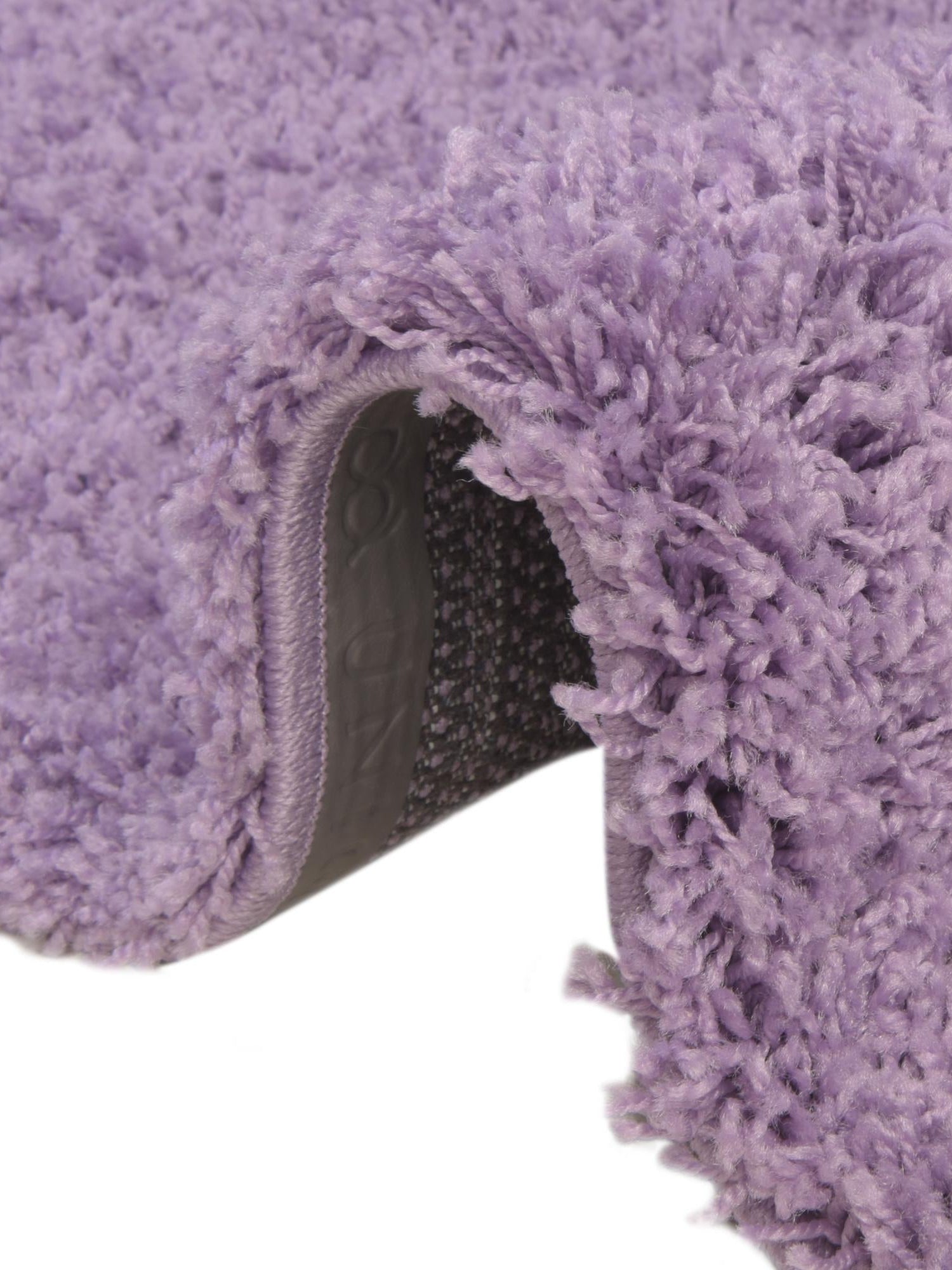 Lilac 2' 7 x 13' 1 Solid Shag Runner Area Rug Thick Soft Touch Fluffy & Plush Shaggy Pile Durable Minimalist Carpet for Classic Interior Design for Sale at Rug Engine