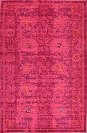 Magenta 10' 6 x 16' 5 Medici Rectangle Area Rug 100% Polypropylene Traditional Vintage Classic Carpet for Home Interior Design Decor for Sale at Rug Engine