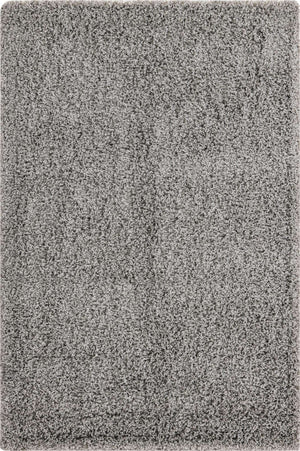 Cloud Gray 4' 1 x 6' 1 Solid Shag Rectangle Rug