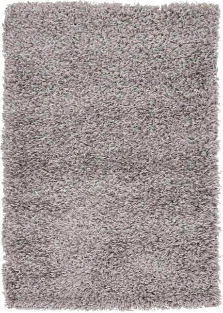 Cloud Gray 2' 2 x 3' 1 Solid Shag Rectangle Rug