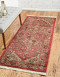 Red 2' 7 x 13' 1 Sahand Runner Area Rug Affordable Easy Clean Traditional Design Durable Carpet for Home Interior Design Living Room Dining Office for Sale at Rug Engine