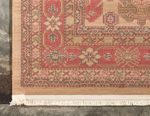 Beige 2' x 6' 1 Sahand Runner Area Rug Affordable Easy Clean Traditional Design Durable Carpet for Home Interior Design Living Room Dining Office for Sale at Rug Engine