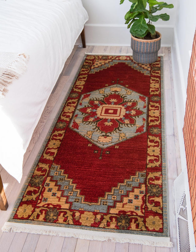 Light Blue 2' 7 x 10' Sahand Runner Area Rug Affordable Easy Clean Traditional Design Durable Carpet for Home Interior Design Living Room Dining Office for Sale at Rug Engine