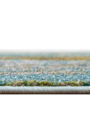 Turquoise 2' 2 x 3' 1 Jardin Rectangle Area Rug 100% Polypropylene With Cotton Backing Colorful & Vivid Modern Carpet for Home Decor for Sale at Rug Engine