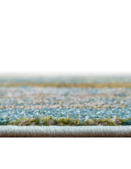 Turquoise 2' 2 x 3' 1 Jardin Rectangle Area Rug 100% Polypropylene With Cotton Backing Colorful & Vivid Modern Carpet for Home Decor for Sale at Rug Engine