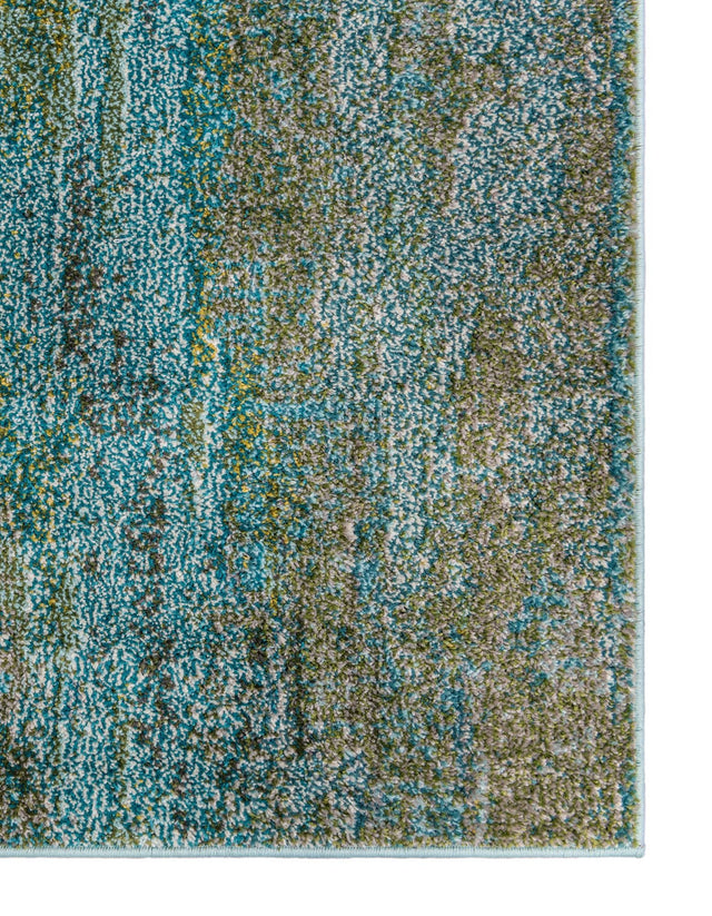 Turquoise 2' 2 x 3' 1 Jardin Rectangle Area Rug 100% Polypropylene With Cotton Backing Colorful & Vivid Modern Carpet for Home Decor for Sale at Rug Engine