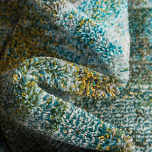 Turquoise 2' 2 x 3' 1 Jardin Rectangle Area Rug 100% Polypropylene With Cotton Backing Colorful & Vivid Modern Carpet for Home Decor for Sale at Rug Engine