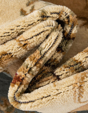 Light Blue 7' 1 x 7' 1 Versailles Square Area Rug