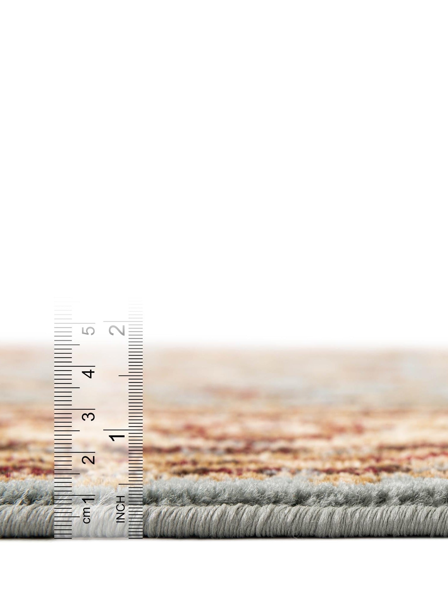 Light Blue 6' 1 x 6' 1 Voyage Square Area Rug