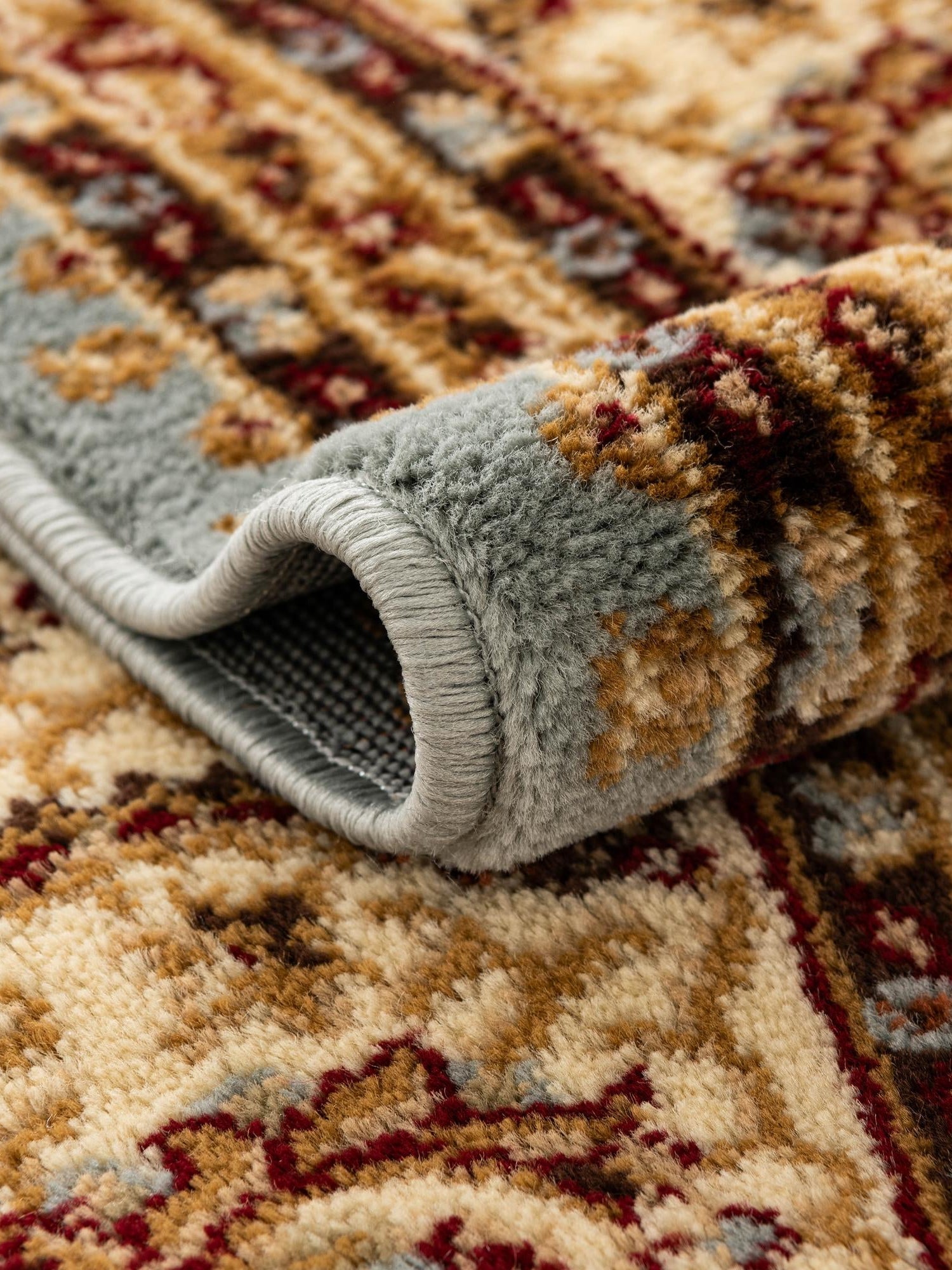 Light Blue 6' 1 x 6' 1 Voyage Square Area Rug