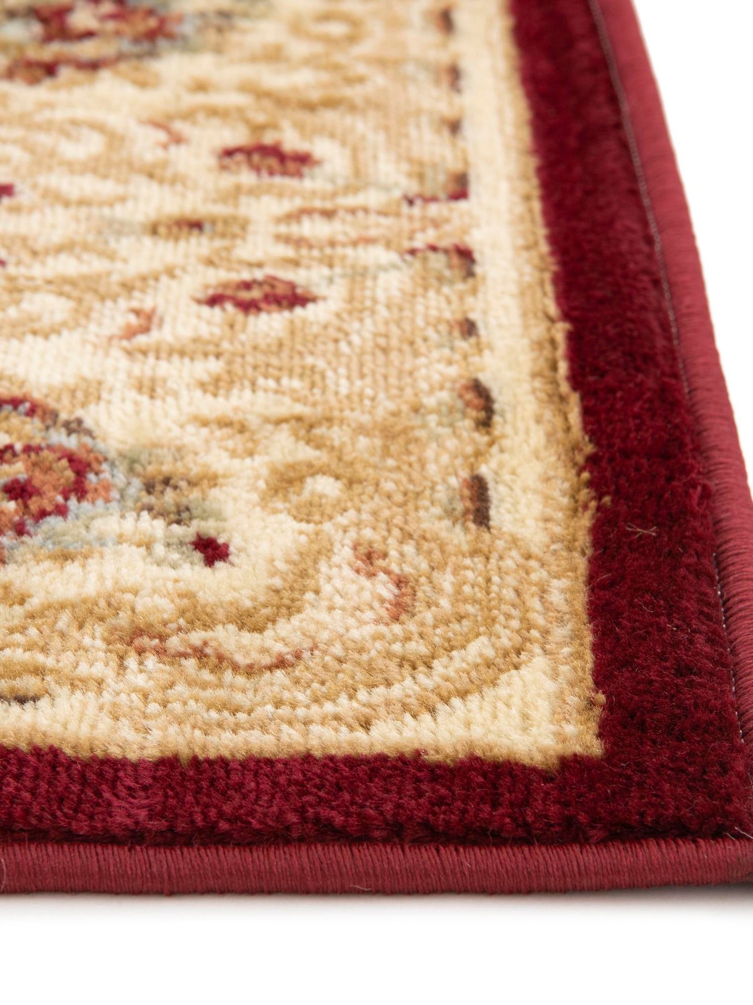 Red 6' 1 x 6' 1 Versailles Square Area Rug