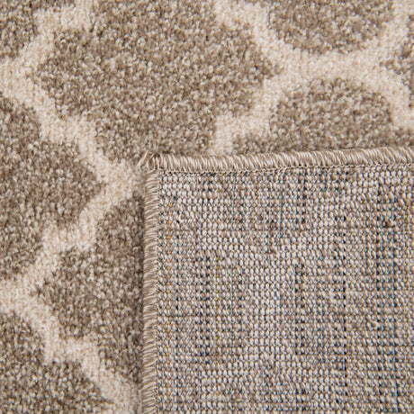 Light Brown 7' 10 x 7' 10 Trellis Square Area Rug Geometric Modern Unique Durable Easy Clean Carpet for Contemporary Interior Design for Sale at Rug Engine