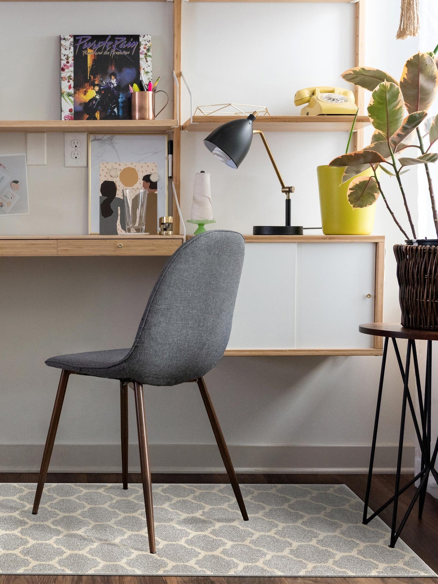 Light Gray 2' 7 x 13' 1 Trellis Runner Area Rug