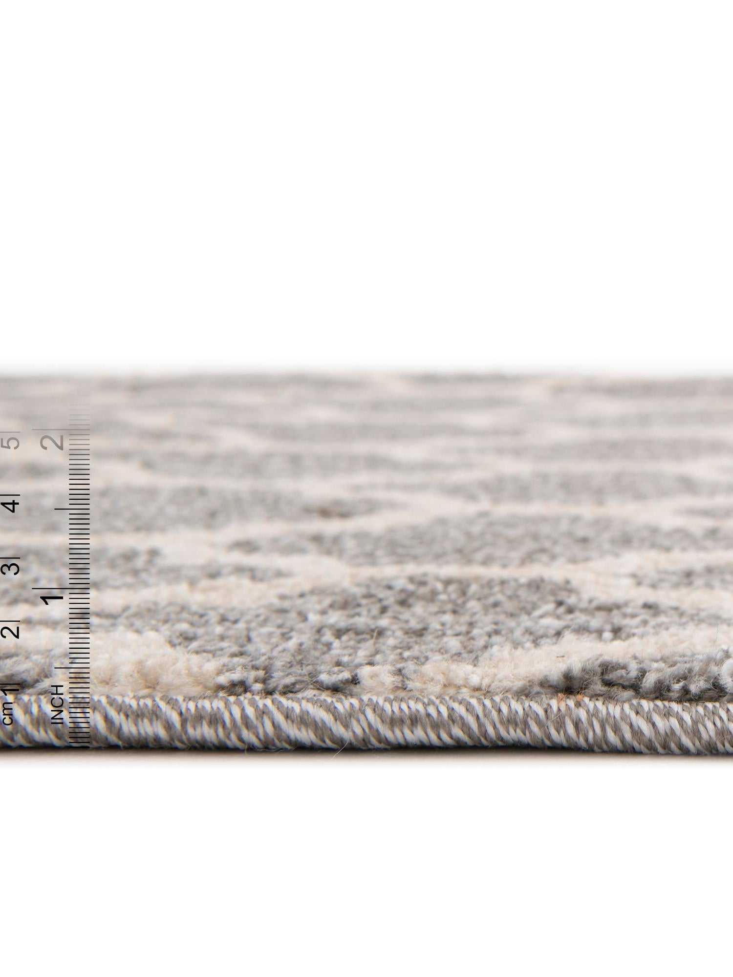 Dark Gray 10' x 10' Trellis Square Area Rug