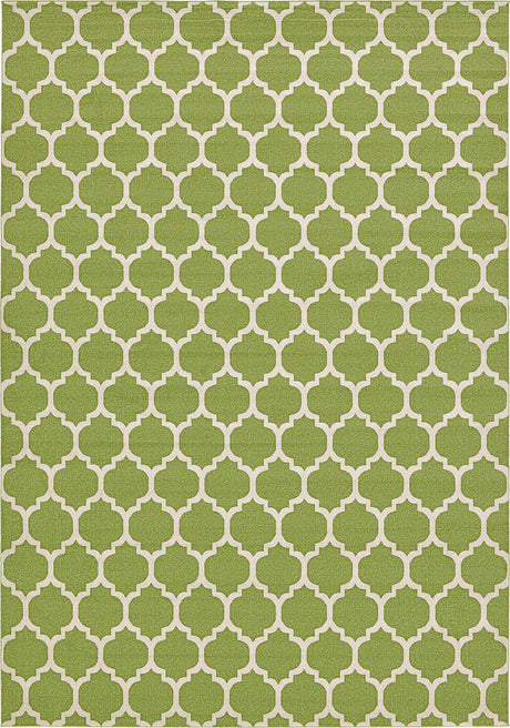 Light Green 2' x 3' 1 Trellis Rectangle Area Rug