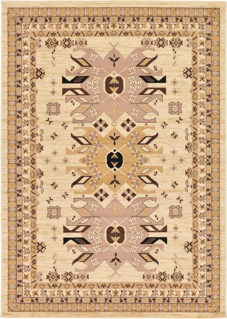 Ivory 7' 1 x 10' Taftan Rectangle Area Rug
