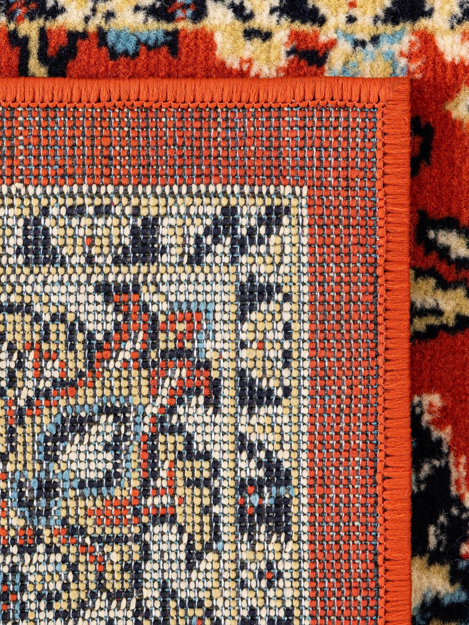 Terracotta 3' 1 x 16' 5 Sialk Hill Runner Area Rug 100% Polypropylene Durable Easy Clean Classic Traditional Design Carpet for Interior Design for Sale at Rug Engine