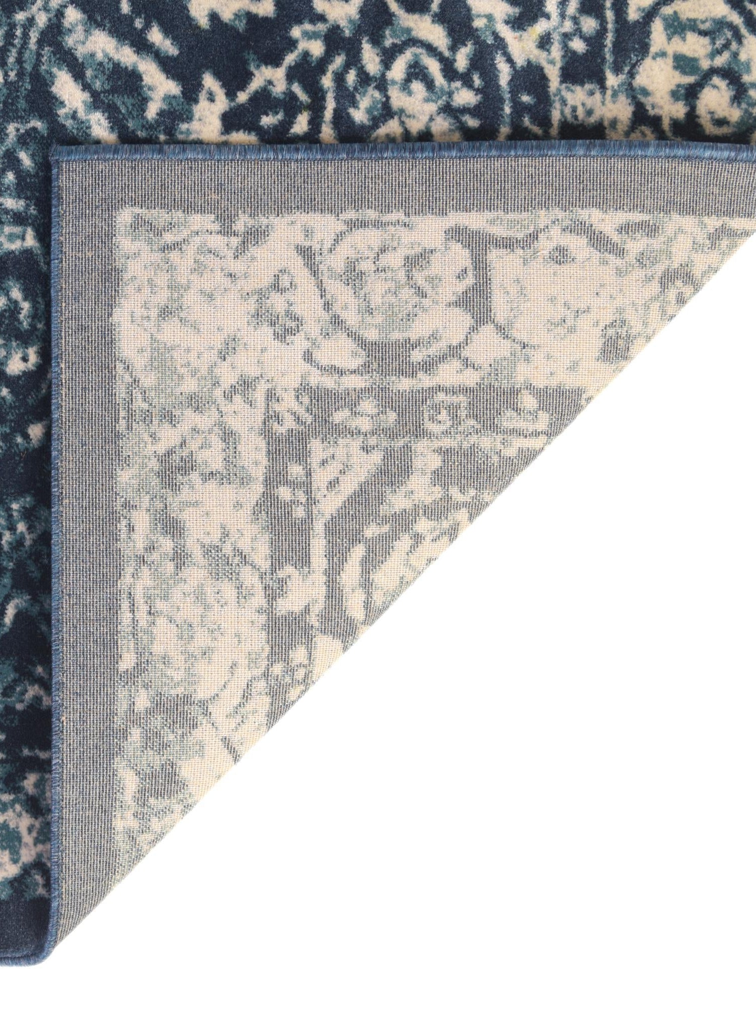 Navy Blue 5' x 8' Oslo Rectangle Area Rug 100% Polypropylene Traditional Classic Vintage Distressed Carpet for Indoor Home Decor for Sale at Rug Engine