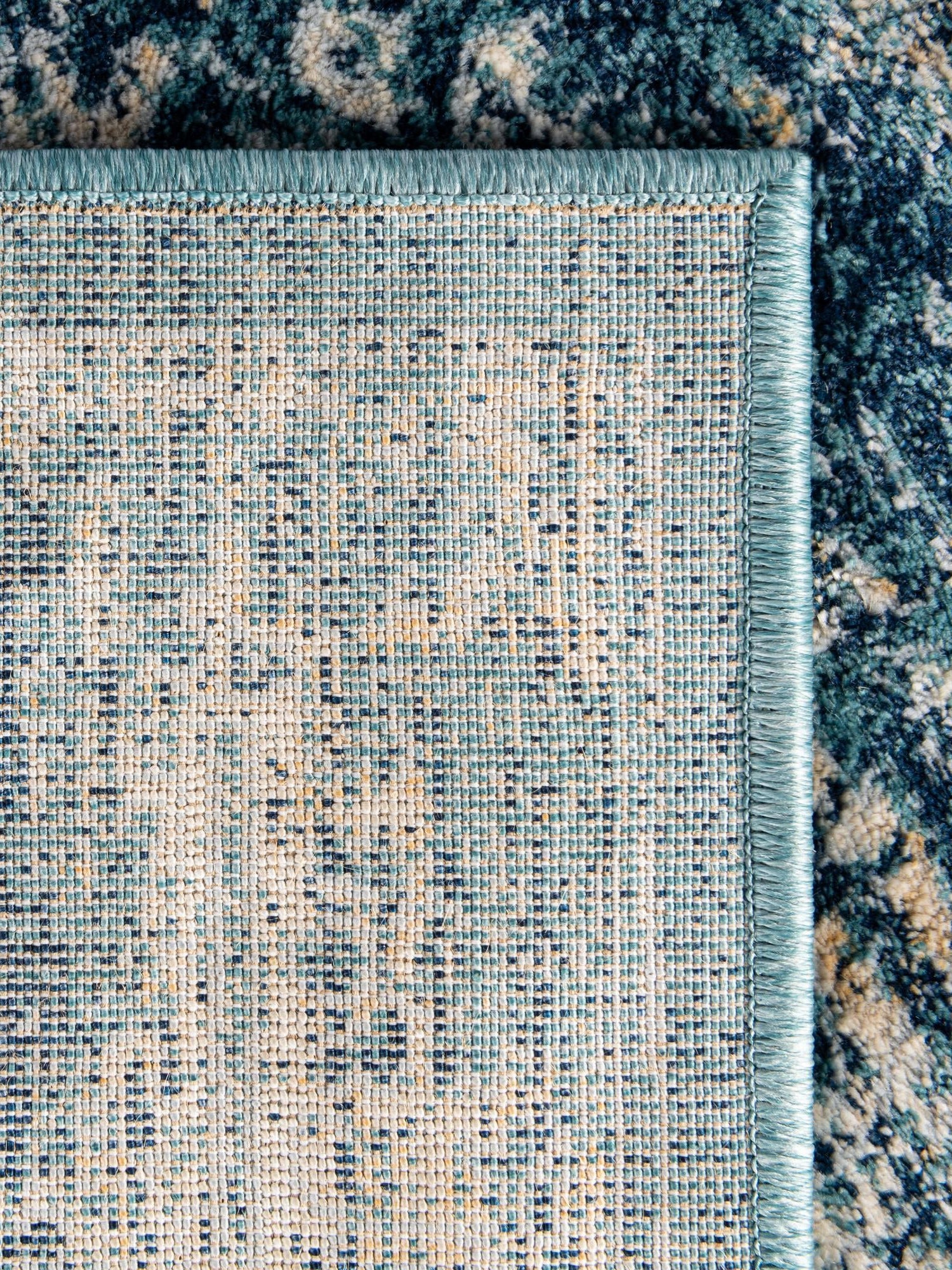 Navy Blue 2' 7 x 10' Oslo Runner Area Rug 100% Polypropylene Traditional Classic Vintage Distressed Carpet for Indoor Home Decor for Sale at Rug Engine