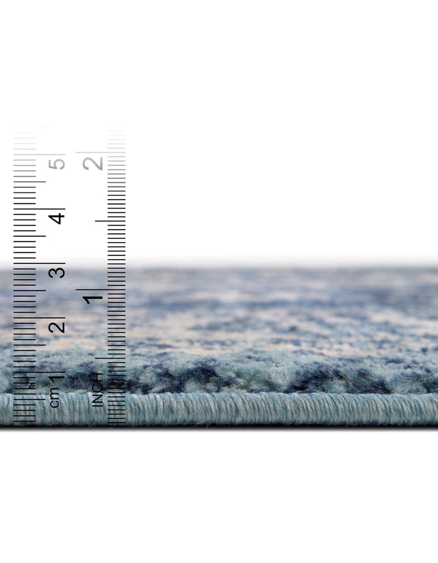 Navy Blue 3' 3 x 5' 3 Oslo Rectangle Area Rug 100% Polypropylene Traditional Classic Vintage Distressed Carpet for Indoor Home Decor for Sale at Rug Engine