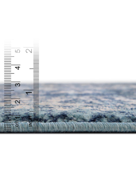 Navy Blue 6' x 9' Oslo Rectangle Area Rug 100% Polypropylene Traditional Classic Vintage Distressed Carpet for Indoor Home Decor for Sale at Rug Engine