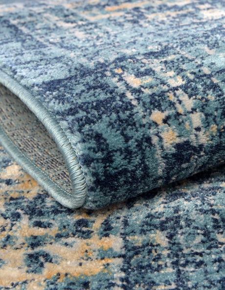 Navy Blue 6' x 9' Oslo Rectangle Area Rug 100% Polypropylene Traditional Classic Vintage Distressed Carpet for Indoor Home Decor for Sale at Rug Engine