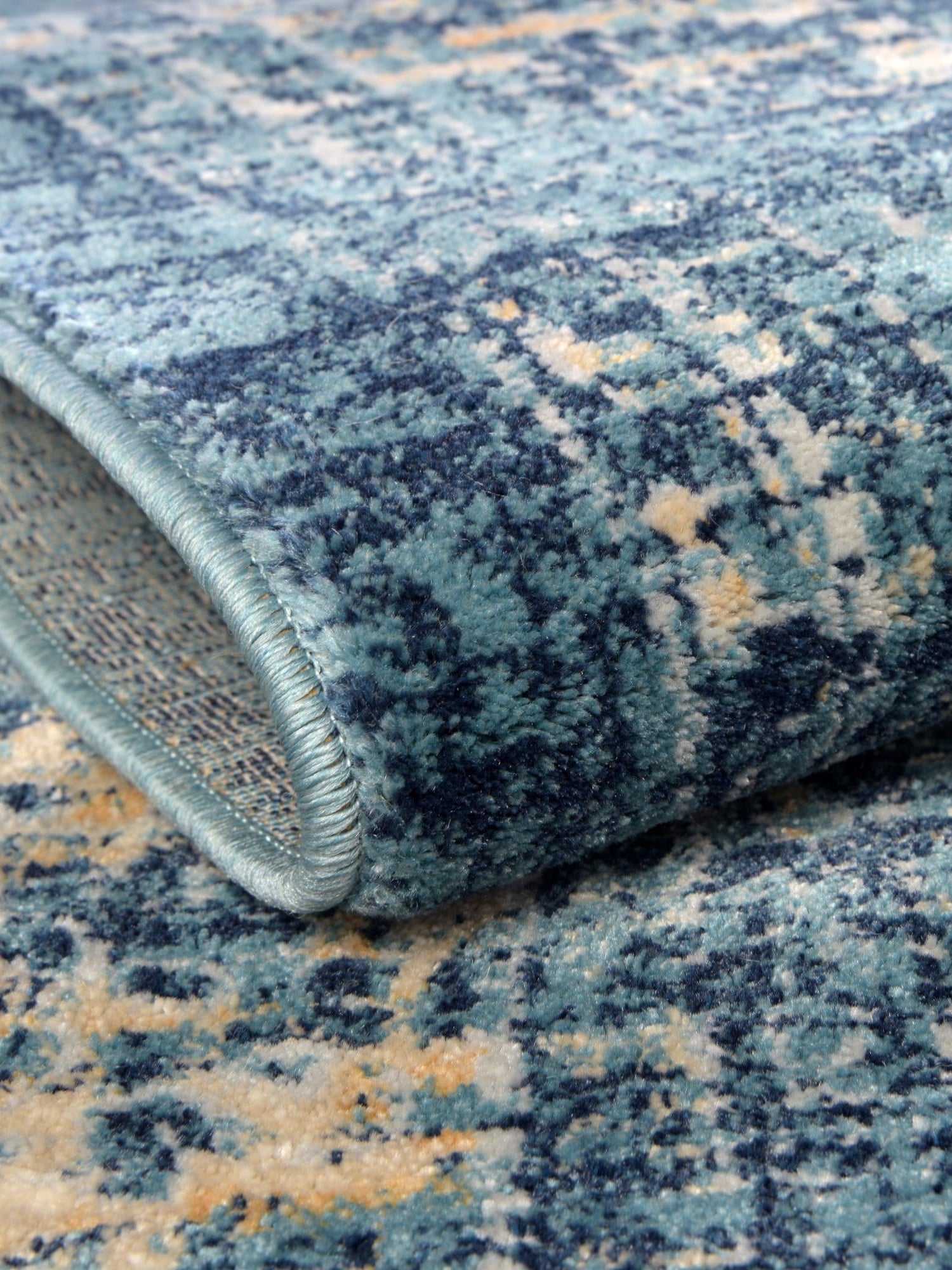 Navy Blue 3' 3 x 5' 3 Oslo Rectangle Area Rug 100% Polypropylene Traditional Classic Vintage Distressed Carpet for Indoor Home Decor for Sale at Rug Engine