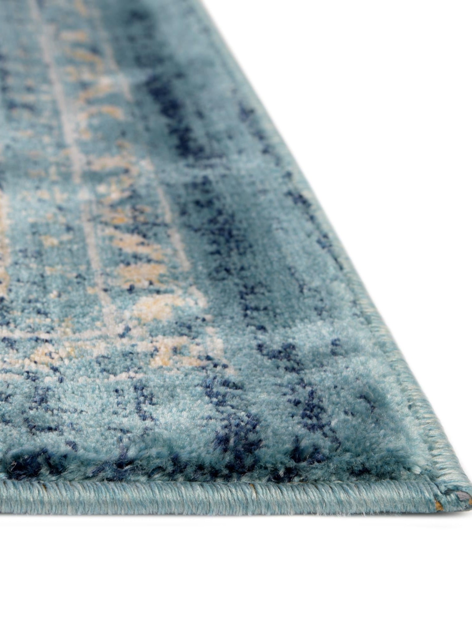 Navy Blue 3' 3 x 5' 3 Oslo Rectangle Area Rug 100% Polypropylene Traditional Classic Vintage Distressed Carpet for Indoor Home Decor for Sale at Rug Engine