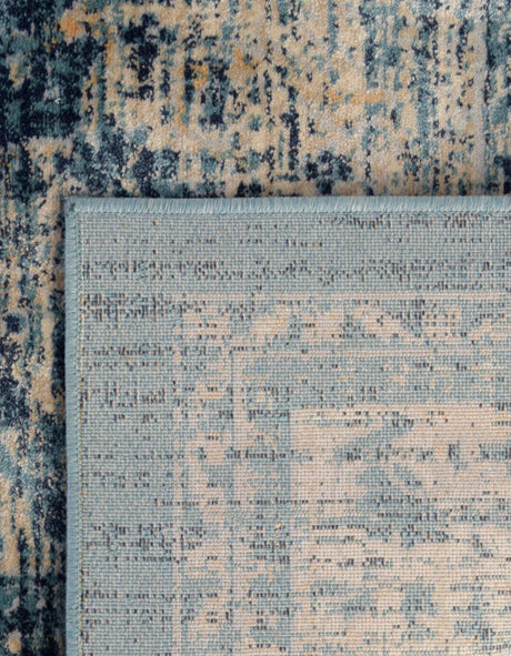 Navy Blue 7' 10 x 10' Oslo Rectangle Area Rug 100% Polypropylene Traditional Classic Vintage Distressed Carpet for Indoor Home Decor for Sale at Rug Engine