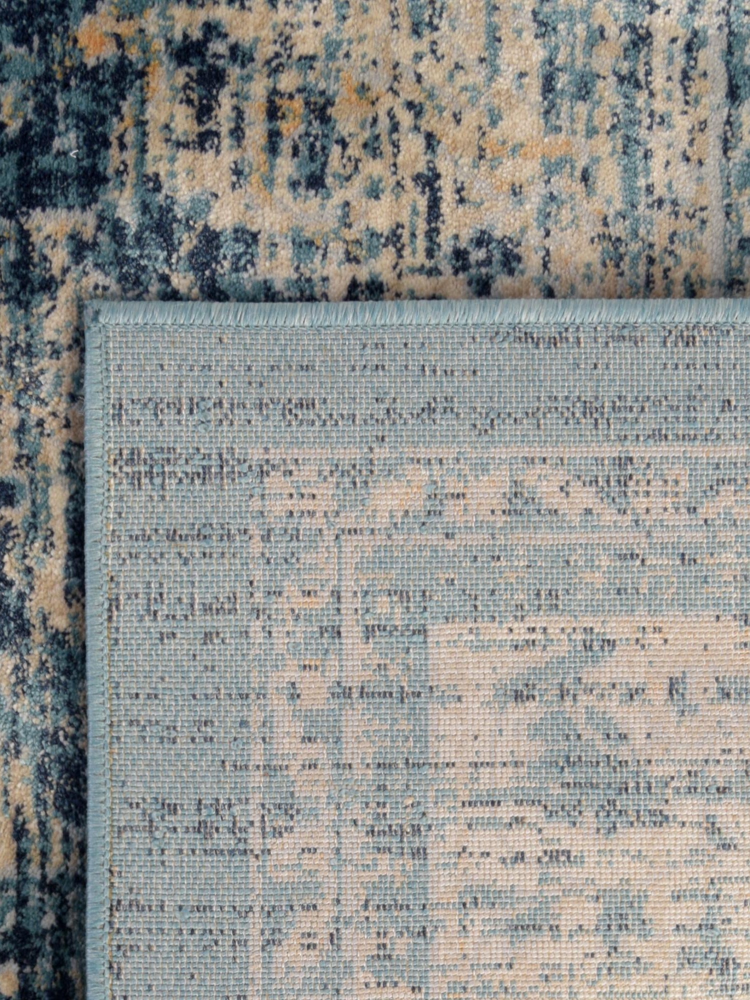 Navy Blue 5' 1 x 8' Oslo Rectangle Area Rug 100% Polypropylene Traditional Classic Vintage Distressed Carpet for Indoor Home Decor for Sale at Rug Engine
