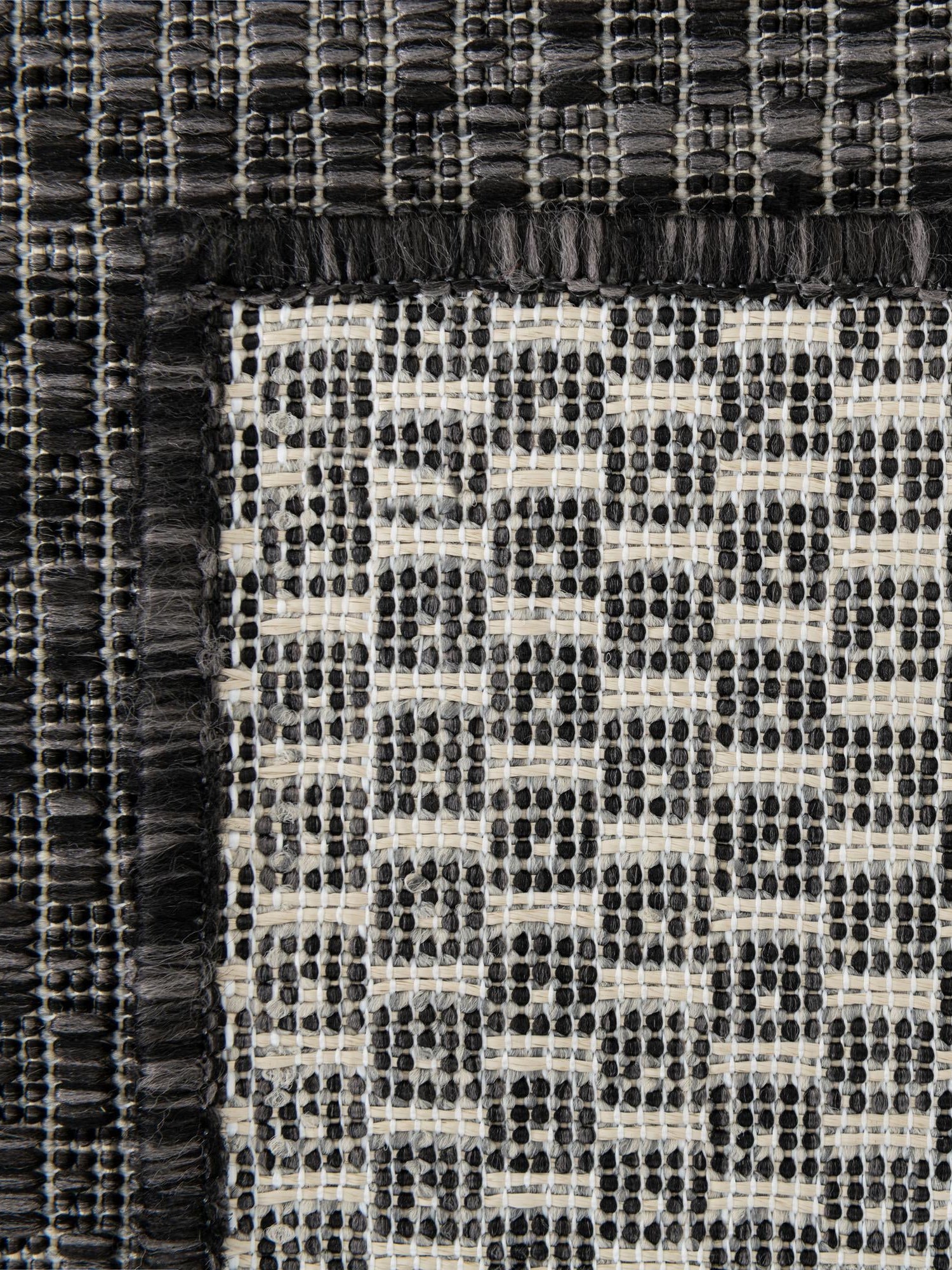 Black 12' x 16' 1 Outdoor Solid Rectangle Area Rug Weather Resistant for Patio, Deck, Terrace, Balcony, Porch 100% Polypropylene Minimalist Waterproof Carpet for Sale at Rug Engine