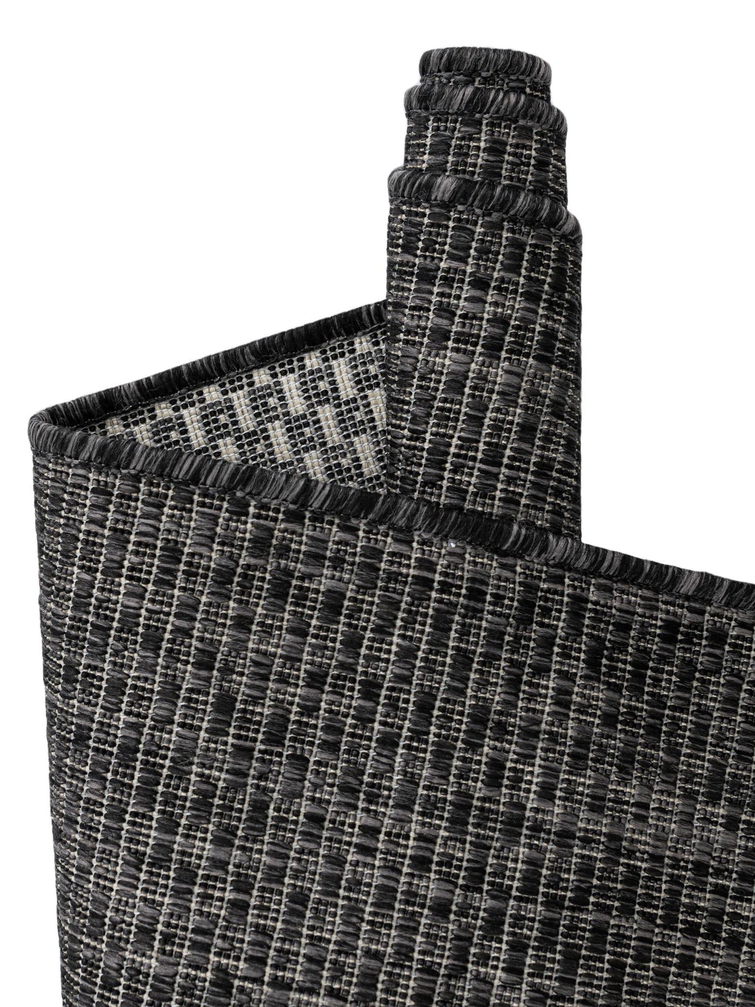 Black 12' x 16' 1 Outdoor Solid Rectangle Area Rug Weather Resistant for Patio, Deck, Terrace, Balcony, Porch 100% Polypropylene Minimalist Waterproof Carpet for Sale at Rug Engine