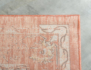 Brick Red 5' x 8' Oslo Rectangle Area Rug 100% Polypropylene Traditional Classic Vintage Distressed Carpet for Indoor Home Decor for Sale at Rug Engine