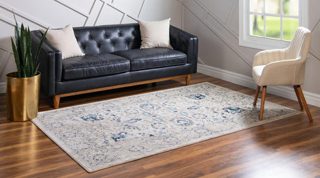 Beige 6' 1 x 9' Oslo Rectangle Area Rug 100% Polypropylene Traditional Classic Vintage Distressed Carpet for Indoor Home Decor for Sale at Rug Engine