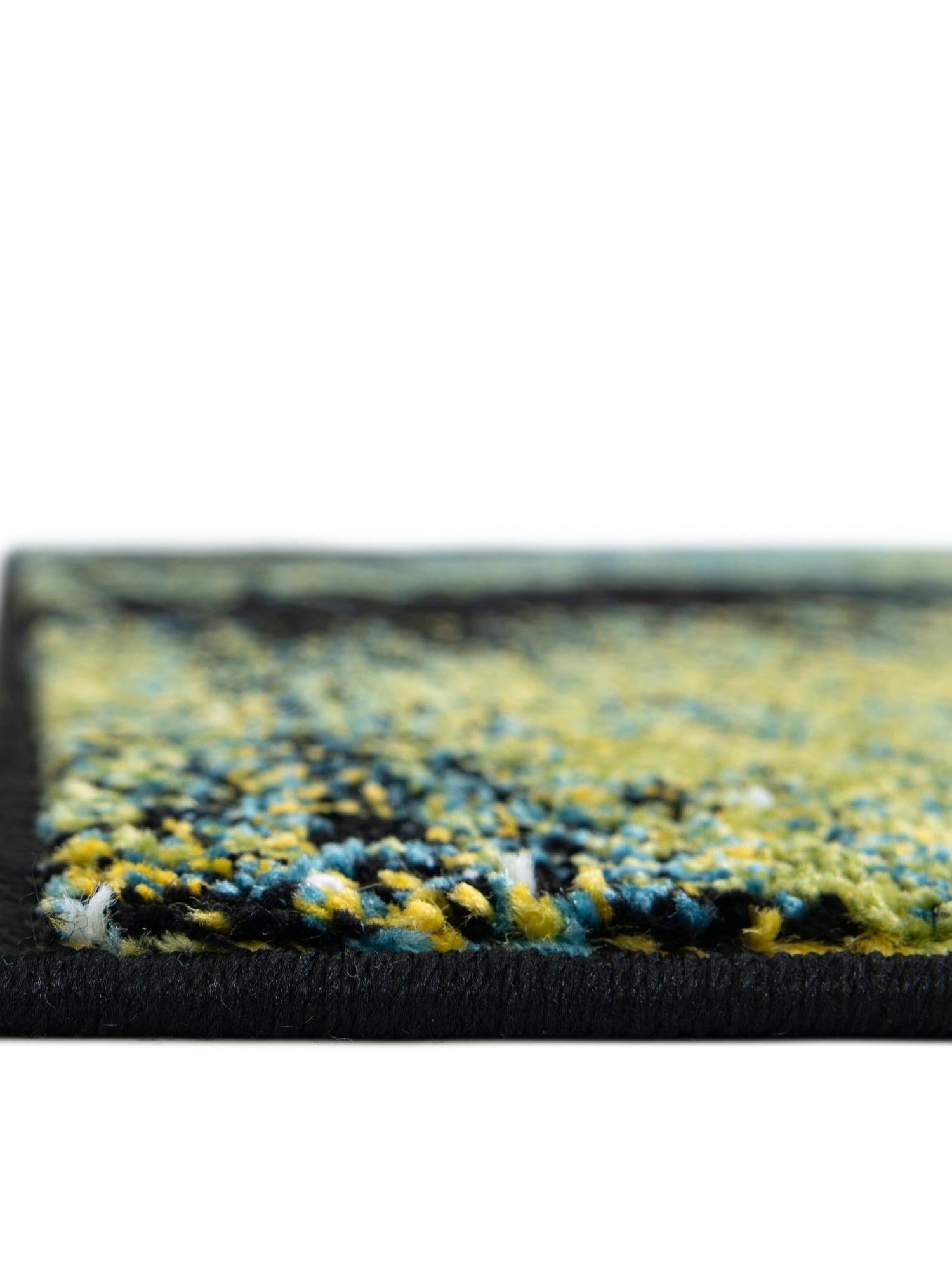 Light Green 3' 3 x 5' 3 Lyon Rectangle Area Rug Vivid Colorful Abstract Modern 100% Polypropylene Carpet for Living Room, Dining, Office for Sale at Rug Engine