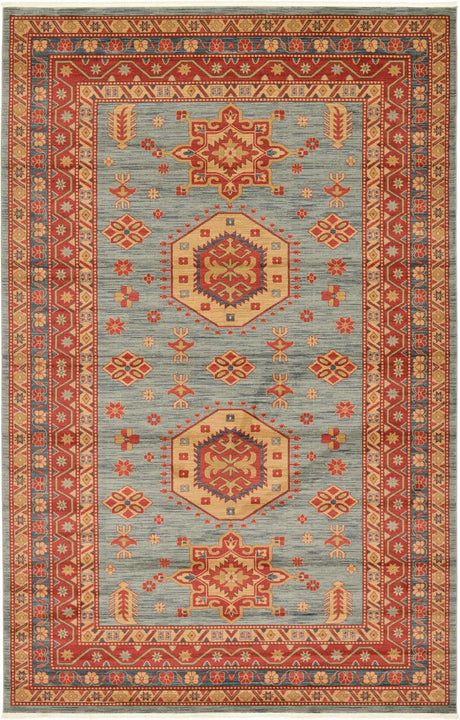 Light Blue 10' 6 x 16' 5 Sahand Rectangle Area Rug Affordable Easy Clean Traditional Design Durable Carpet for Home Interior Design Living Room Dining Office for Sale at Rug Engine