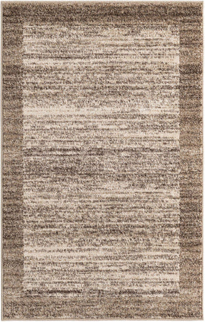 Beige 3' 1 x 5' 3 Del Mar Rectangle Area Rug 100% Polypropylene Easy Clean Stain Resistant Vivid Modern Carpet Mat for Home Decor Interior Designing for Sale at Rug Engine