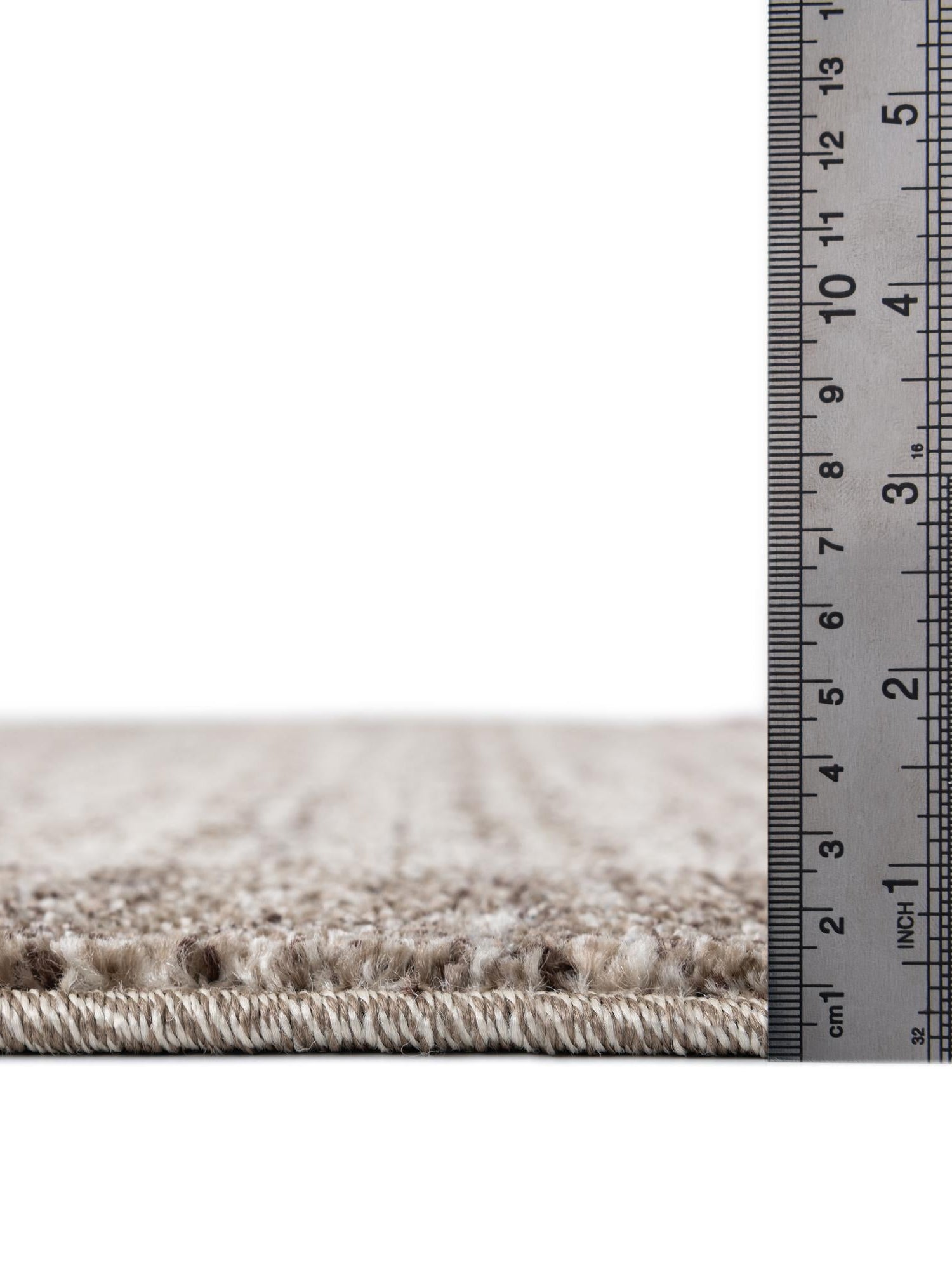 Beige 6' 1 x 6' 1 Del Mar Round Area Rug 100% Polypropylene Easy Clean Stain Resistant Vivid Modern Carpet Mat for Home Decor Interior Designing for Sale at Rug Engine