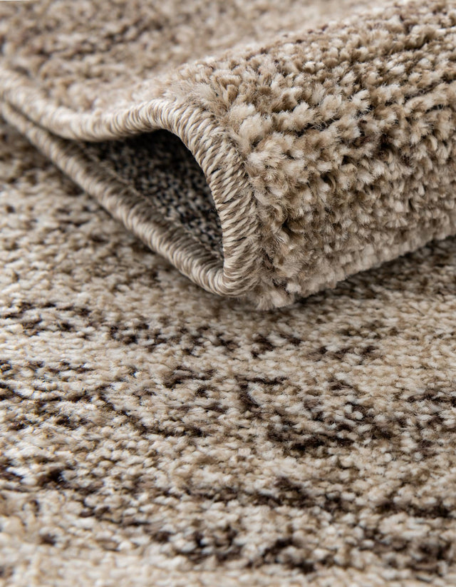 Beige 6' 1 x 6' 1 Del Mar Round Area Rug 100% Polypropylene Easy Clean Stain Resistant Vivid Modern Carpet Mat for Home Decor Interior Designing for Sale at Rug Engine