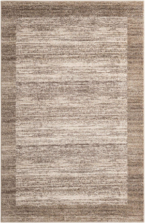 Beige 5' 3 x 8' Del Mar Rectangle Area Rug 100% Polypropylene Easy Clean Stain Resistant Vivid Modern Carpet Mat for Home Decor Interior Designing for Sale at Rug Engine