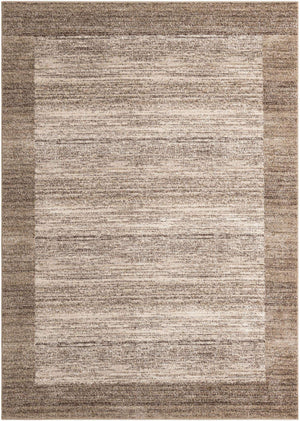 Beige 7' 1 x 10' Del Mar Rectangle Area Rug 100% Polypropylene Easy Clean Stain Resistant Vivid Modern Carpet Mat for Home Decor Interior Designing for Sale at Rug Engine