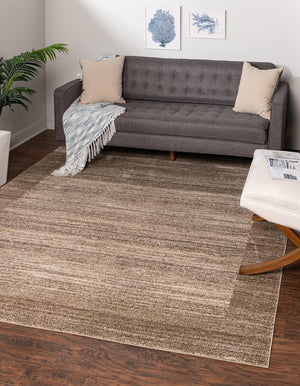 Beige 7' 10 x 7' 10 Del Mar Square Area Rug 100% Polypropylene Easy Clean Stain Resistant Vivid Modern Carpet Mat for Home Decor Interior Designing for Sale at Rug Engine