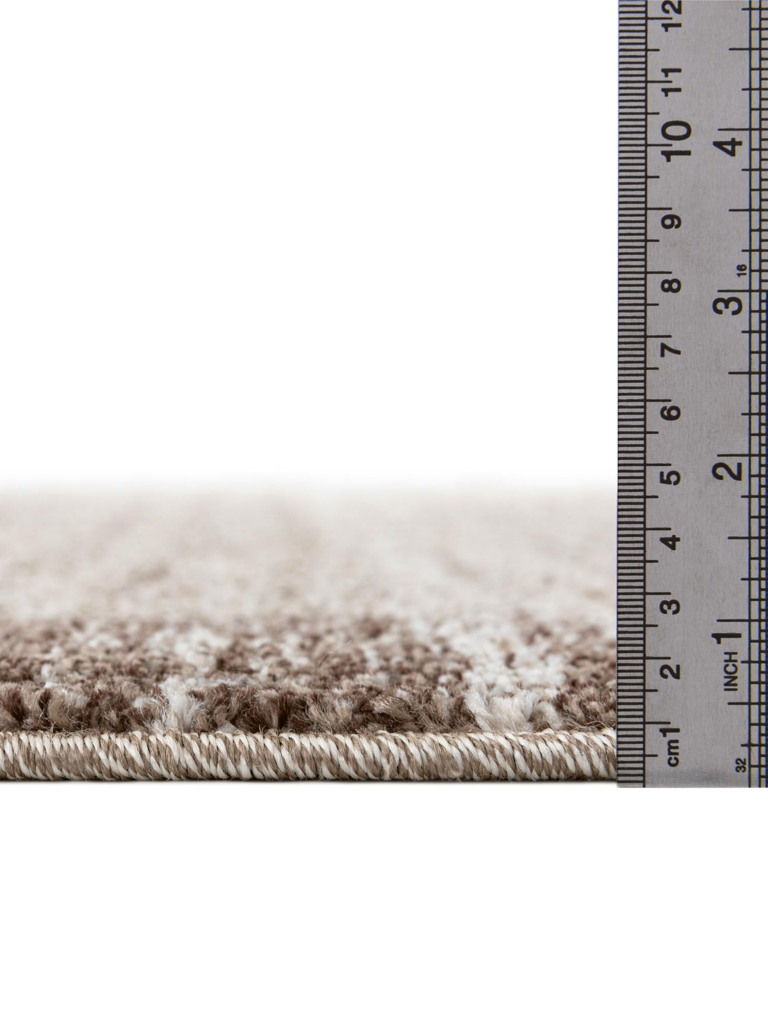 Light Brown 6' 1 x 6' 1 Del Mar Round Area Rug 100% Polypropylene Easy Clean Stain Resistant Vivid Modern Carpet Mat for Home Decor Interior Designing for Sale at Rug Engine