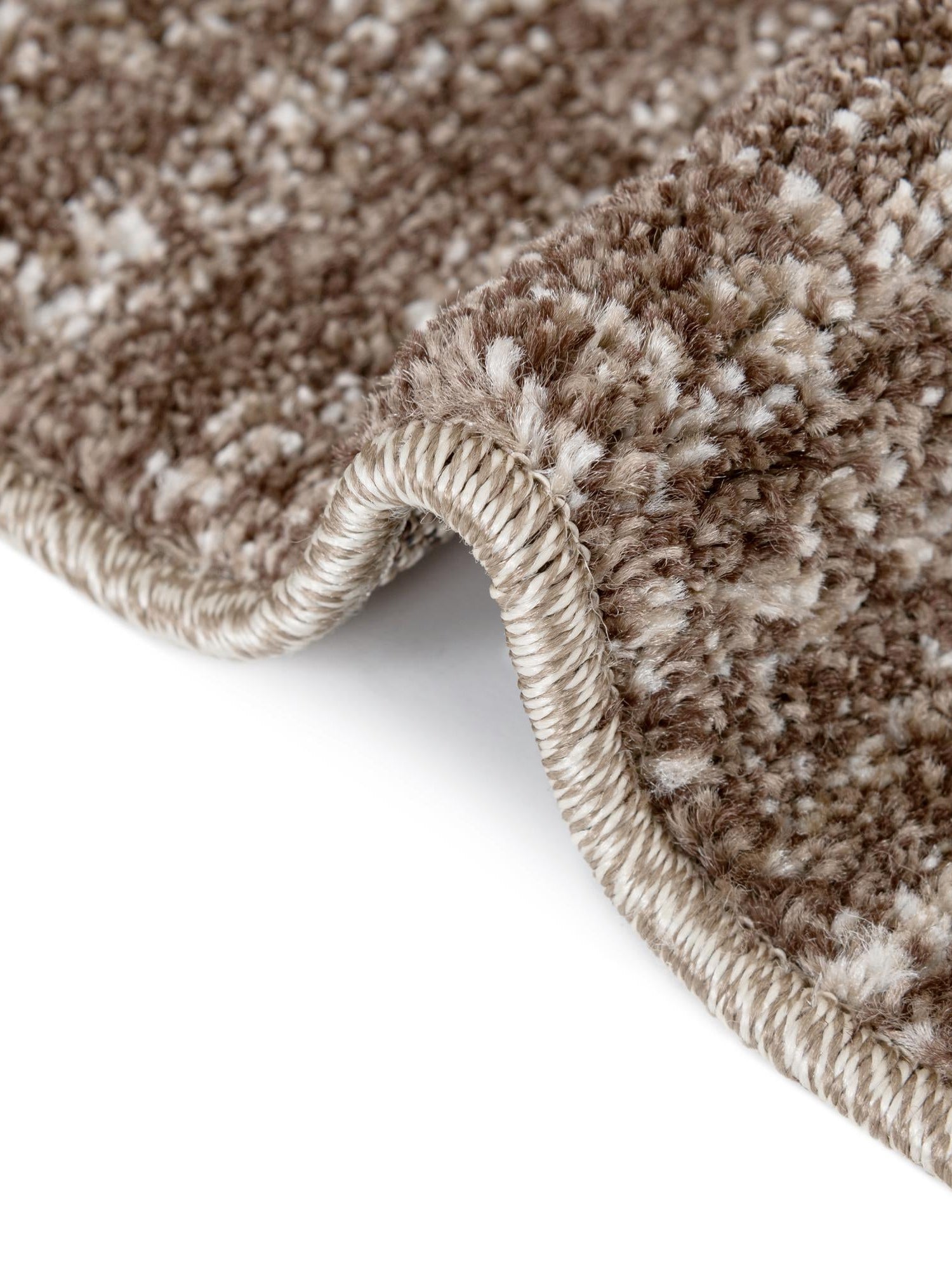 Light Brown 6' 1 x 6' 1 Del Mar Round Area Rug 100% Polypropylene Easy Clean Stain Resistant Vivid Modern Carpet Mat for Home Decor Interior Designing for Sale at Rug Engine