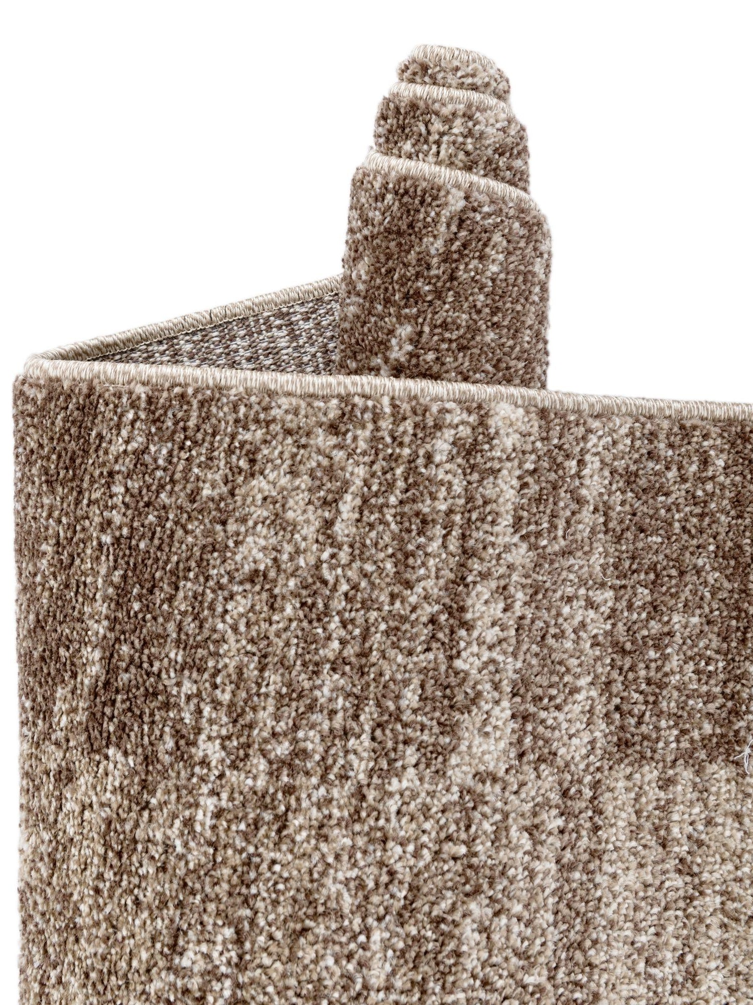 Light Brown 6' 1 x 6' 1 Del Mar Round Area Rug 100% Polypropylene Easy Clean Stain Resistant Vivid Modern Carpet Mat for Home Decor Interior Designing for Sale at Rug Engine