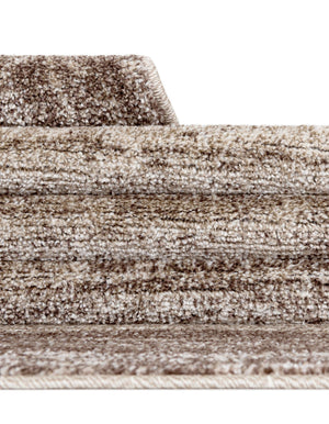Light Brown 4' 1 x 4' 1 Del Mar Round Area Rug 100% Polypropylene Easy Clean Stain Resistant Vivid Modern Carpet Mat for Home Decor Interior Designing for Sale at Rug Engine